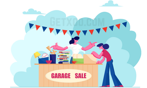 garage sales