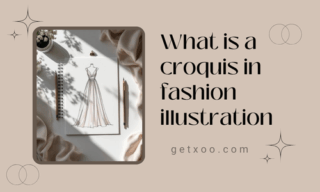 croquis in fashion illustration