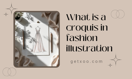 croquis in fashion illustration