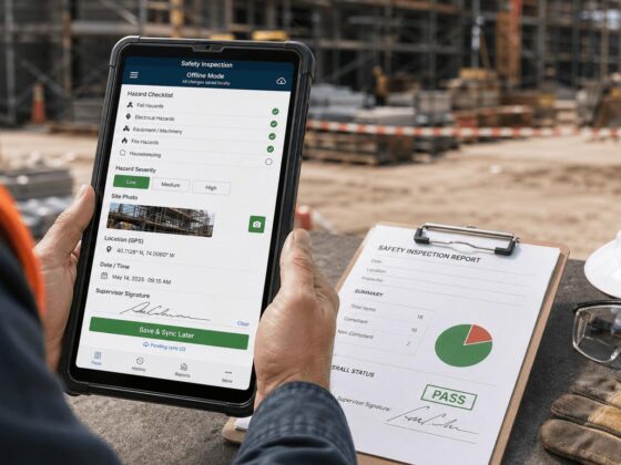 safety management software that works offline for remote locations