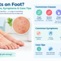 red spots on foot